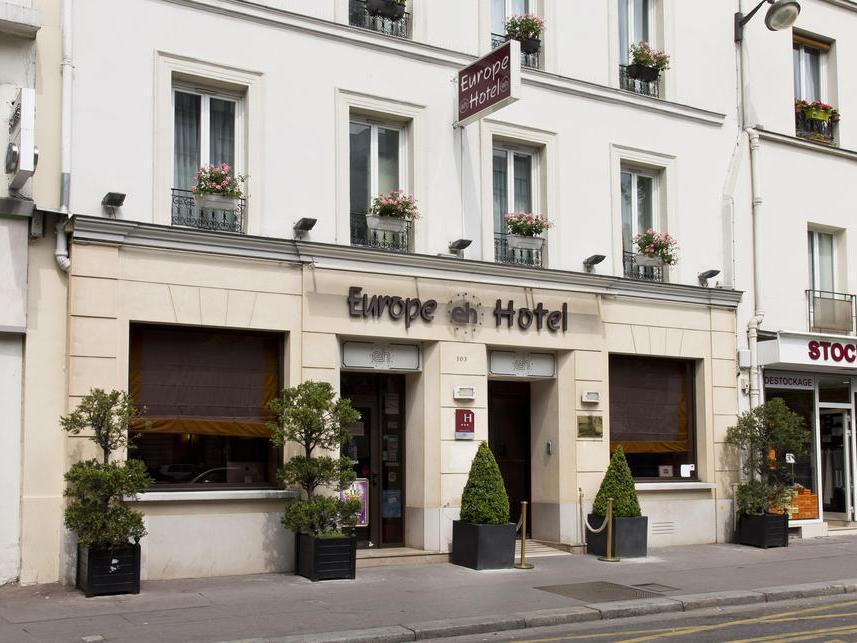 Europe Hotel Paris Eiffel Екстериор снимка