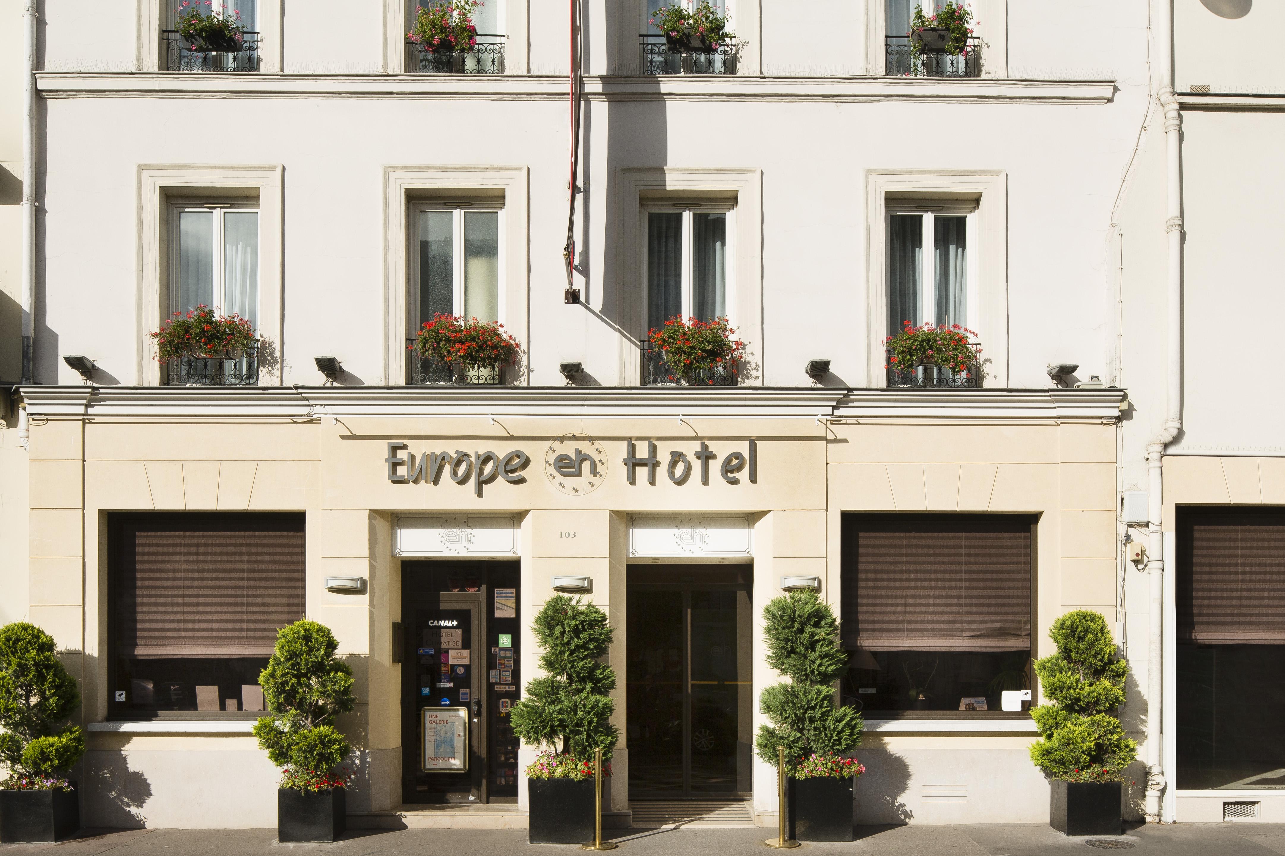 Europe Hotel Paris Eiffel Екстериор снимка